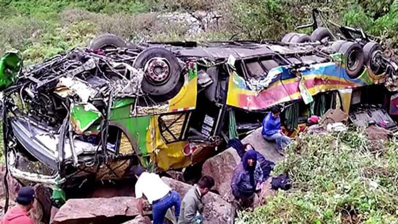 Bus accident... 23 people killed