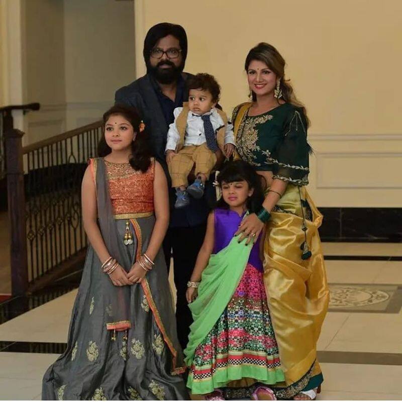 actress ramba family photos spreading in social media
