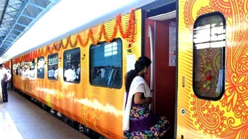 tejas express was stopped near trichy
