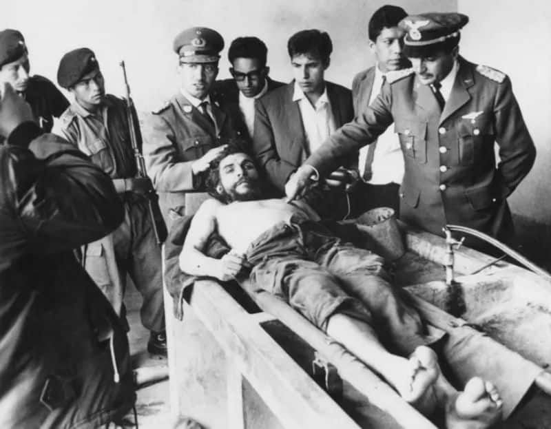 the sweet revenge by cuban government to the US trained Bolivian Commando that shot Che Guevara