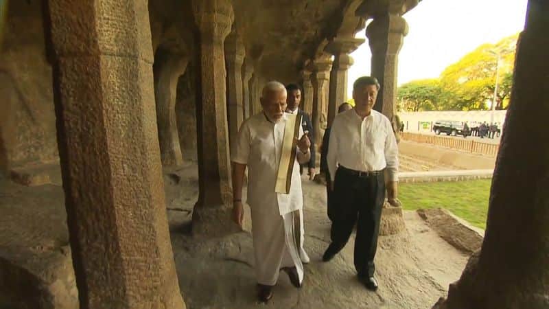 Modi - Xingping meeting in mamallapuram