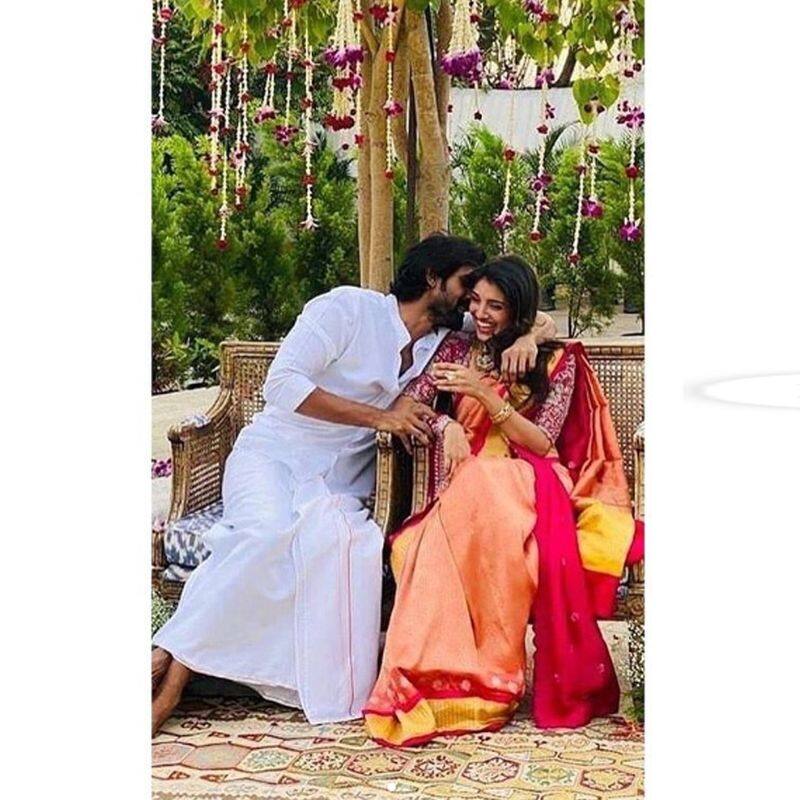 Rana Daggubati Fianc E Miheeka Bajaj Make It Official Share Pictures