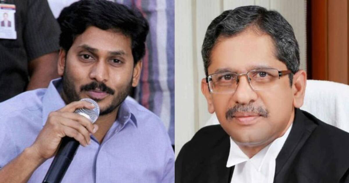 Andhra CM Shoots Explosive Letter To CJI Alleges Justice Ramana Of