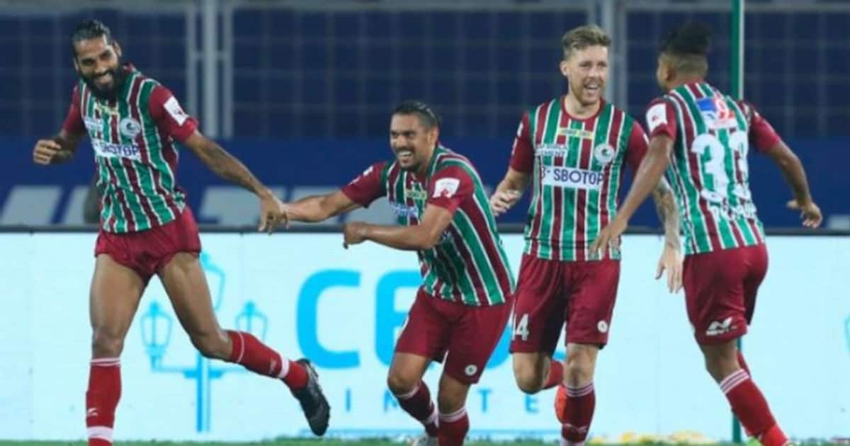 ISL 2020 21 David Williams Last Strike Hands ATK Mohun Bagan Victory