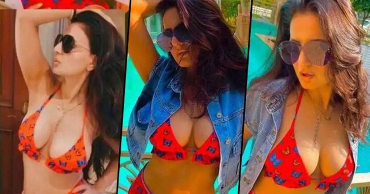 Actress Ameesha Patel Showed Off Her Sexy Curves As She Posed Topless My Xxx Hot Girl