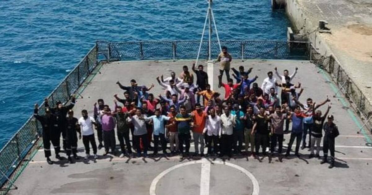 Operation Kaveri First Batch Of Indians Leaves Sudan On Board Ins