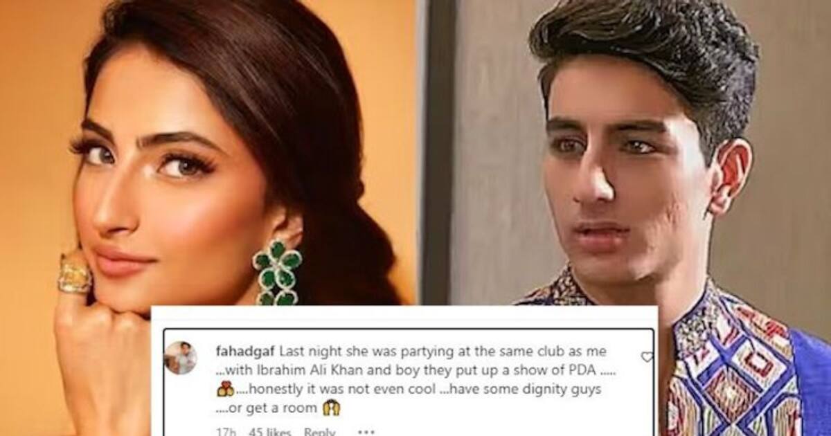 Palak Tiwari Ibrahim Ali Khan Caught Sharing Steamy Kiss By Fan Know