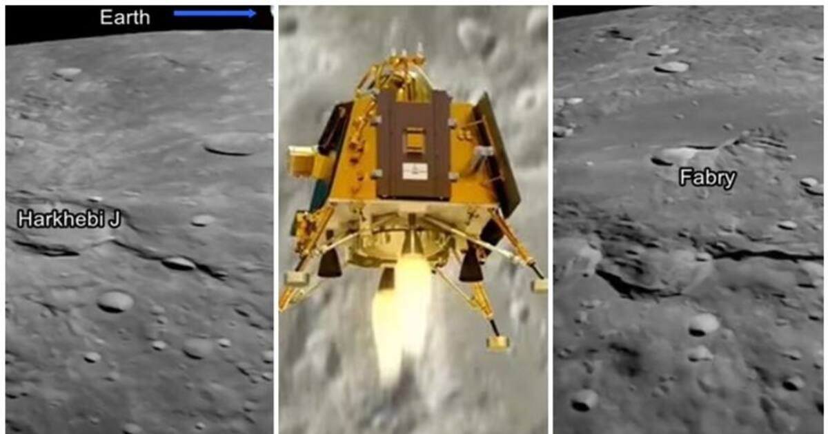 Chandrayaan 3 Lander Vikram Sends First Pictures Of Moon After