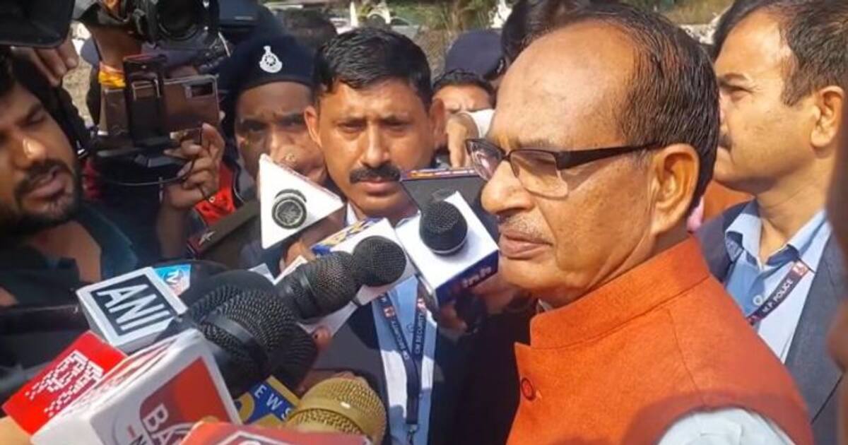 Mp Election Shivraj Singh Chouhan Credits Pm Modi Double Engine