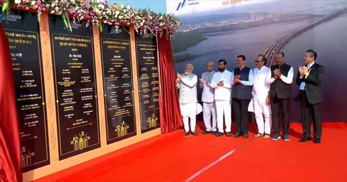 Atal Setu PM Modi Inaugurates Rs 17 840 Crore Mumbai Trans Harbour