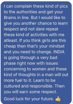 Actress Nithya Ram gives a befitting reply to this shameless man Nandini Facebook post obscene photo Rachita Ram