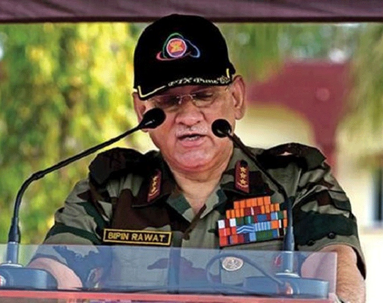 Kashmir Army chief Gen Bipin Rawat surgical strike across border needed cleanse terror