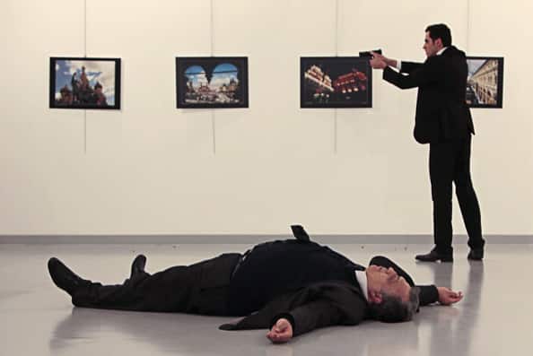 Russian ambassador assassinated in Turkey