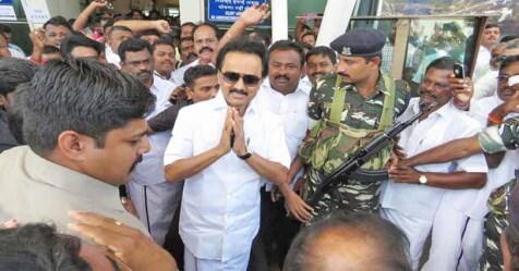 Stalin train to Udhayanidhi for Meeting