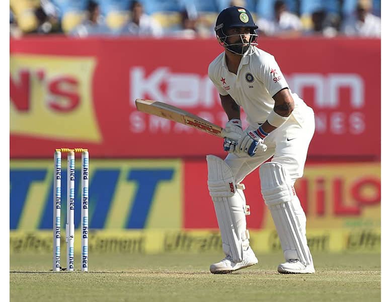 India in total control against West Indies Test Rajkot Virat Kohli