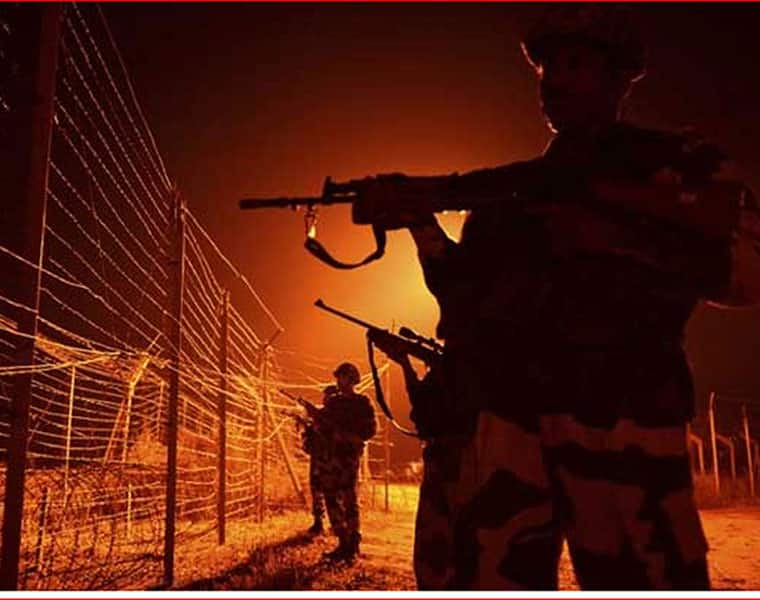 Blast near BSF border  post, an officer martyr; three other injured