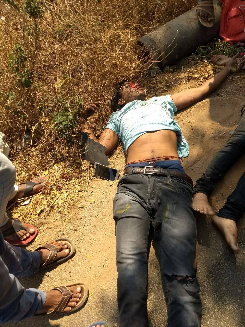 two engineering students death in road accident