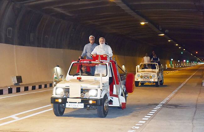 Modi inaugurates Chenani Nashri tunnel 10 facts
