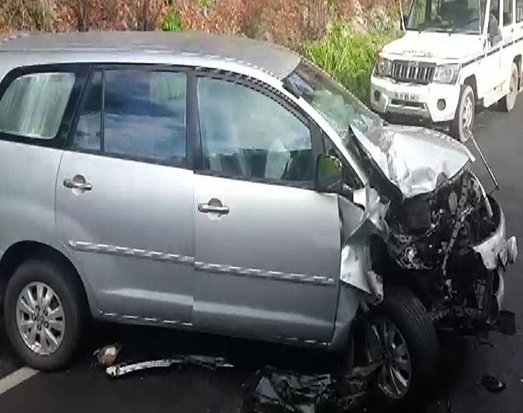Peethambarakurup  car accident