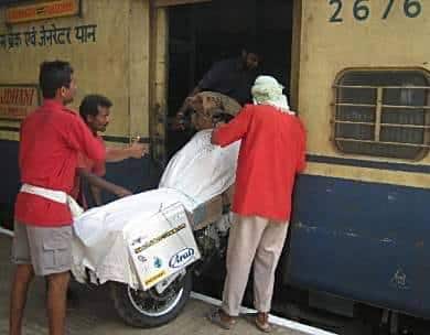 How To Transport A Motor Bike By Train In India Tips