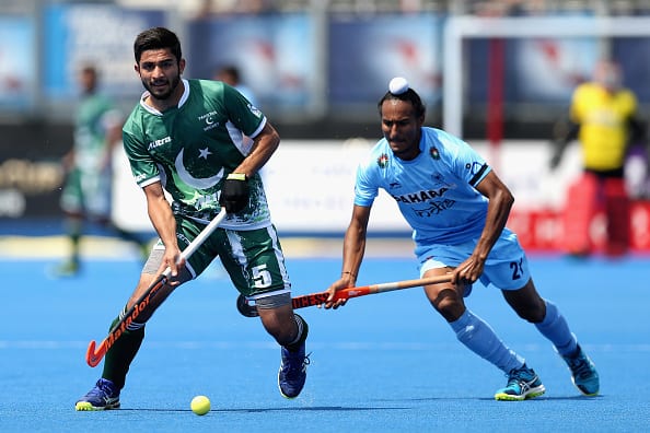 Hockey World League Semi Final India beat Pakistan wear black armbands