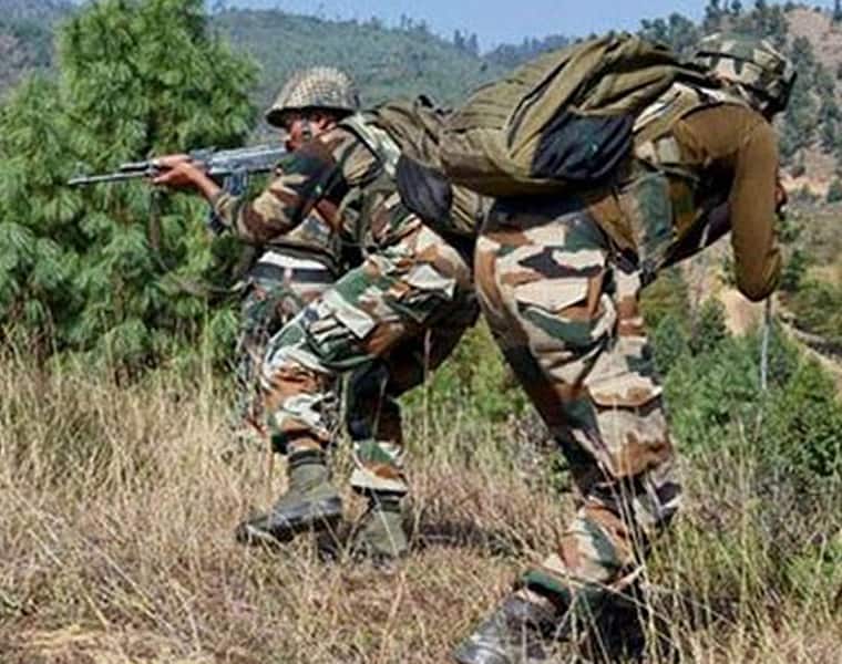 Jammu and Kashmir militants killed Kulgam security forces train services snapped