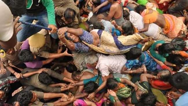It is on this day two years ago 29 people died in Rajahmundry Pushkara stampede