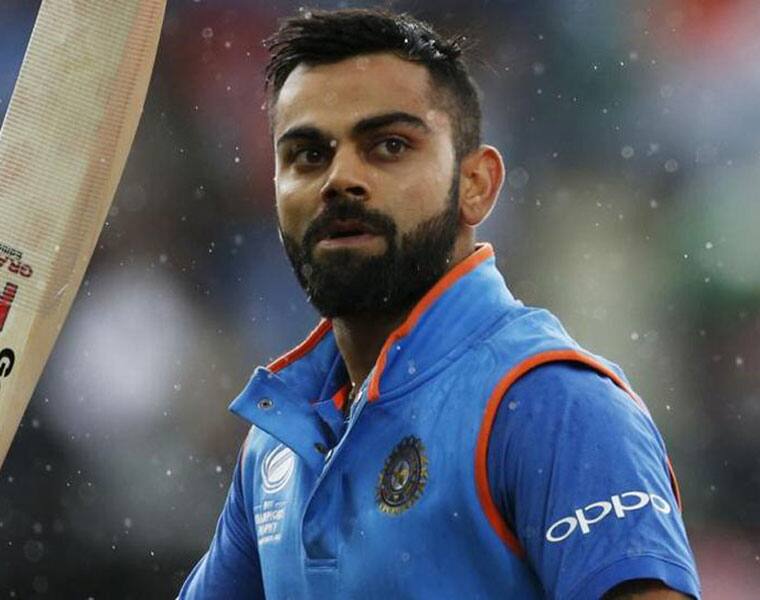 virat kohli name presents in most of the cricket records