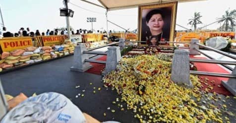 From today, the public has been allowed to visit the Jayalalithaa memorial.