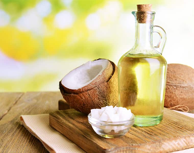 rubbing coconut oil on tummy helps to reduce belly fat
