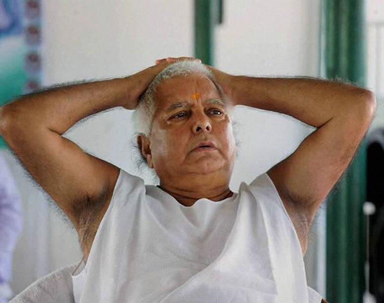 Lalu Yadav's health bad in jail