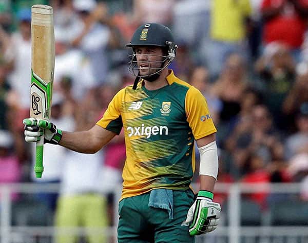 De Villiers Hasan Ali move up to top of ODI rankings