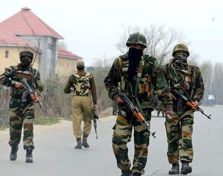 Jammu and Kashmir high alert terrorist grenade attack police Srinagar
