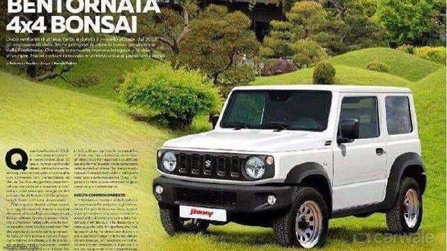 New gen Suzuki Jimny pictures leaked