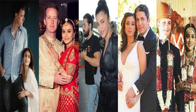 Indian Heroines in Love With Foreign Boy Friends