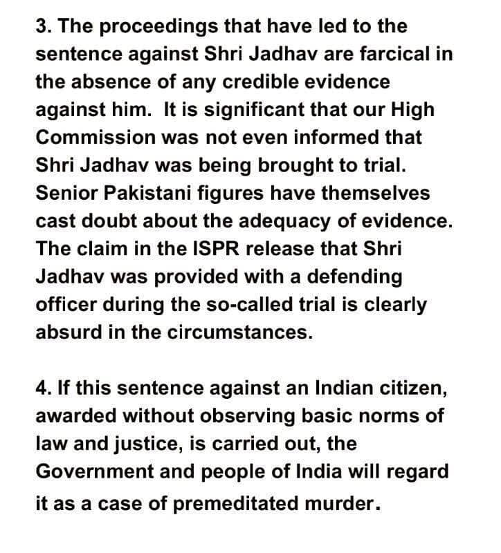 Kulbhushan Yadav Indian spy sentenced to death by Pakistan