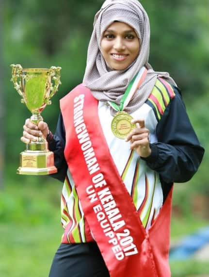 Meet Majiziya Bhanu the hijab clad powerlifter from Kerala