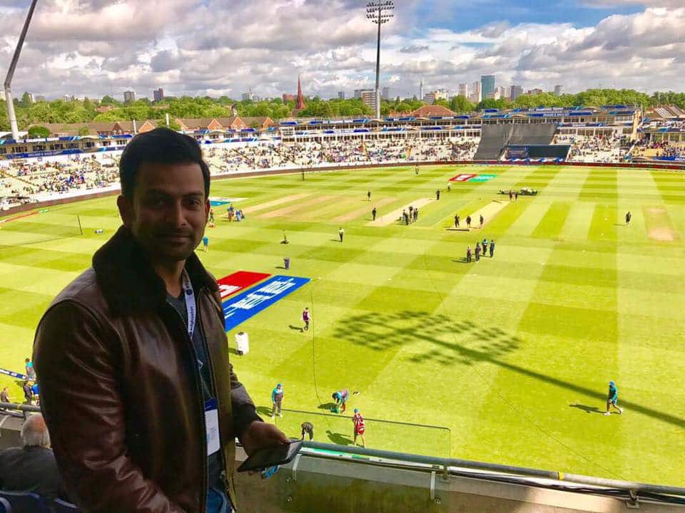 India Pakistan match Prithviraj Sukumaran