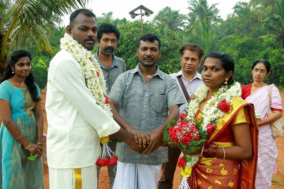 jyothi kg from malppuram got married with the help of facebook matrimony