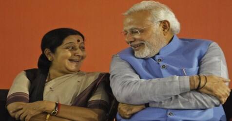 Sushma swaraj clarify on Andhara governer