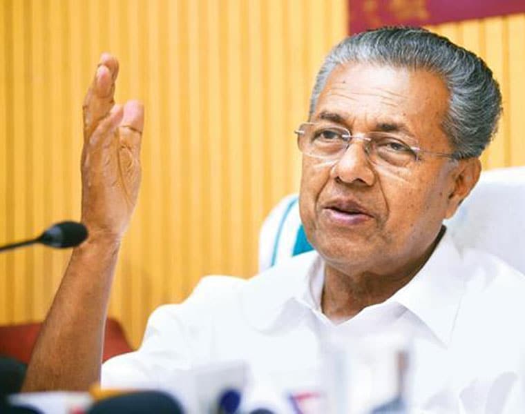 Pinarayi Vijayan government roadblock Senkumar Nambi Narayan