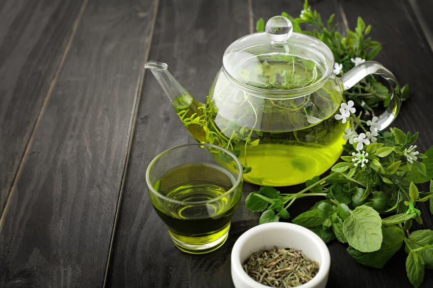 is green tea good for your face