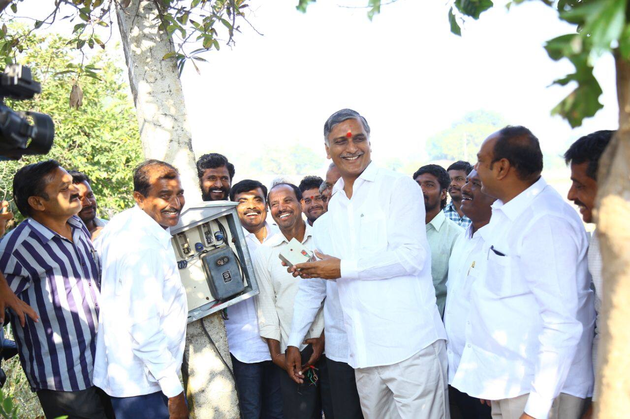 give your blessings to kcr telangana minister harish rao appeal to public