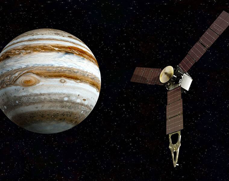 'Welcome to Jupiter!' NASA's Juno space probe arrives at giant planet