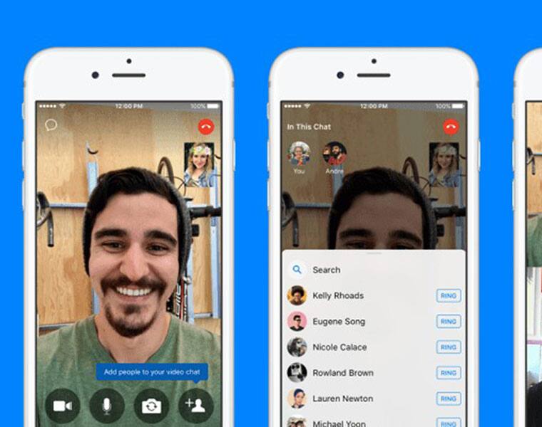 Facebook Messenger now lets you add friends to ongoing video chats