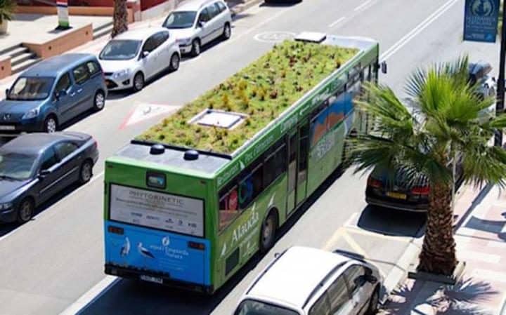 Madrid plans to plant gardens on top of the city buses