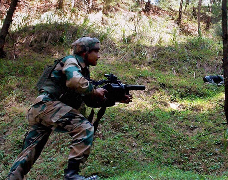 Security forces gun down four terrorists in second major encounter in two days