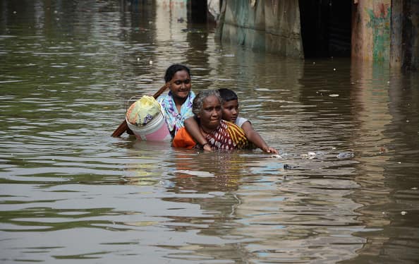Who is responsible for the floods in Chennai? narayanan thirupathy