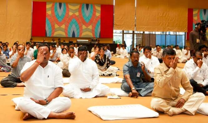 naidu mandatory yoga jaggi