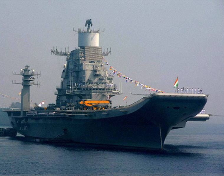 INS Vikramaditya SBI ATM first warship